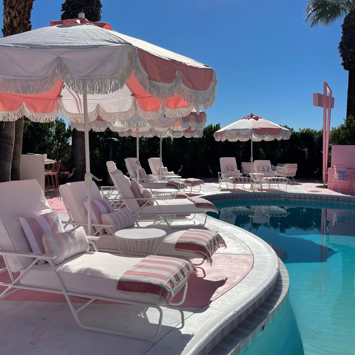 Boxhill Palm Springs Umbrella - Premium Outdoor Patio Umbrella with UV Protection for Pool, Beach, and Backyard Use