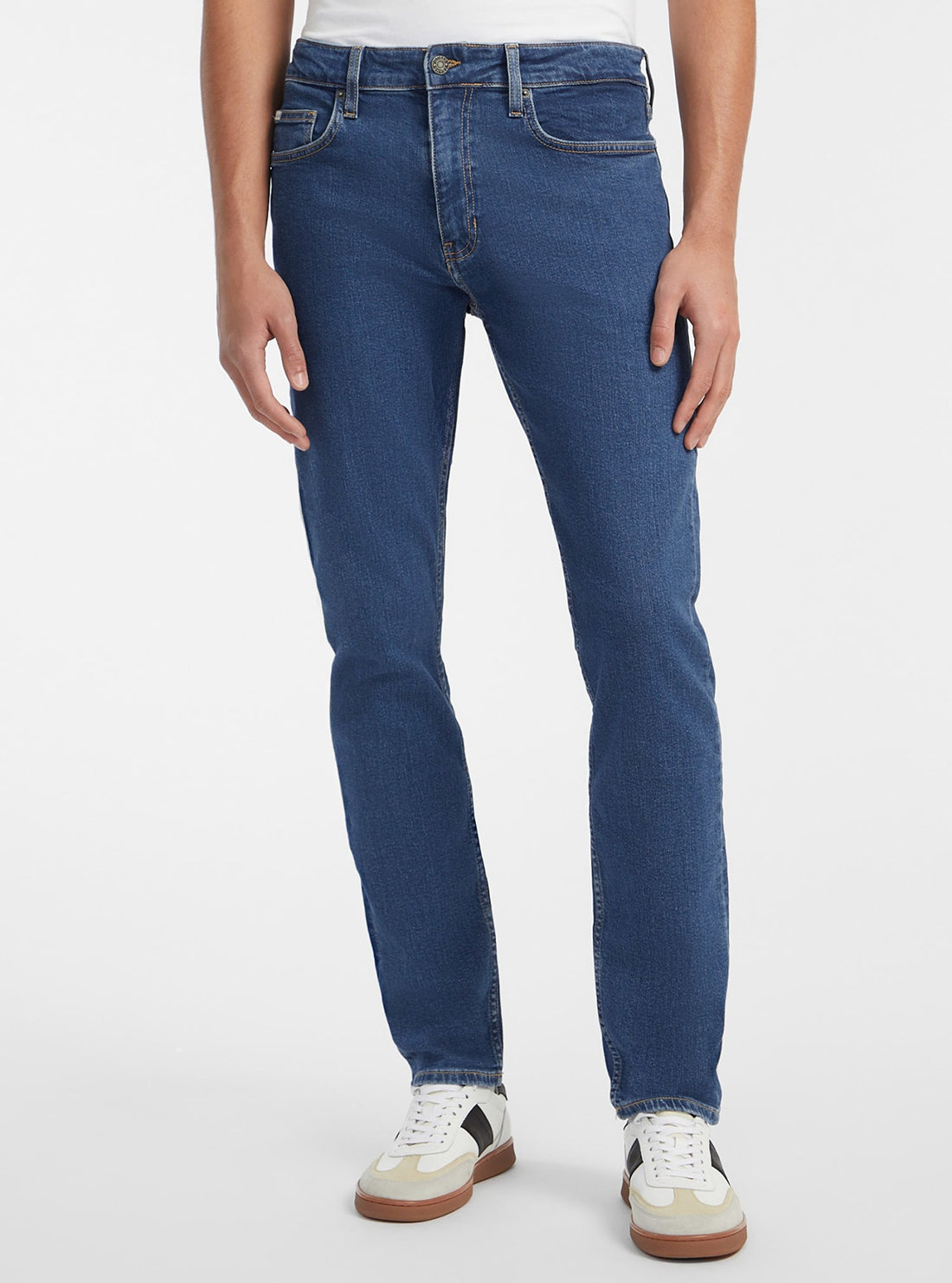 Guess G14 Slim Tapered Jeans for Men - Stretch Denim Skinny Fit Pants | Perfect for Casual Wear, Night Out & Everyday Style