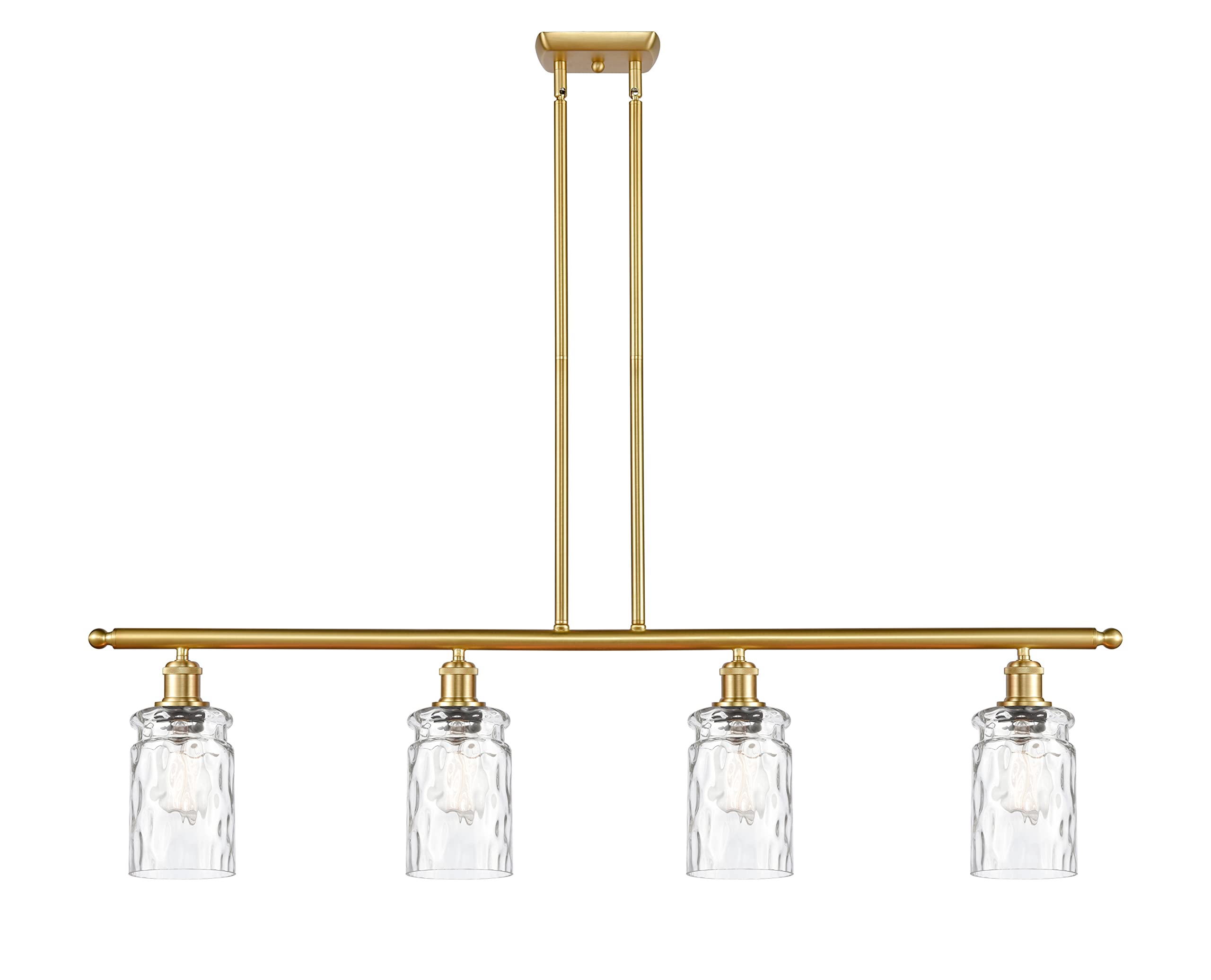 Candor 3-Light Island Pendant Light Fixture - Modern Kitchen Lighting for Dining Room & Bar Counter - 516-4I-SG-G352