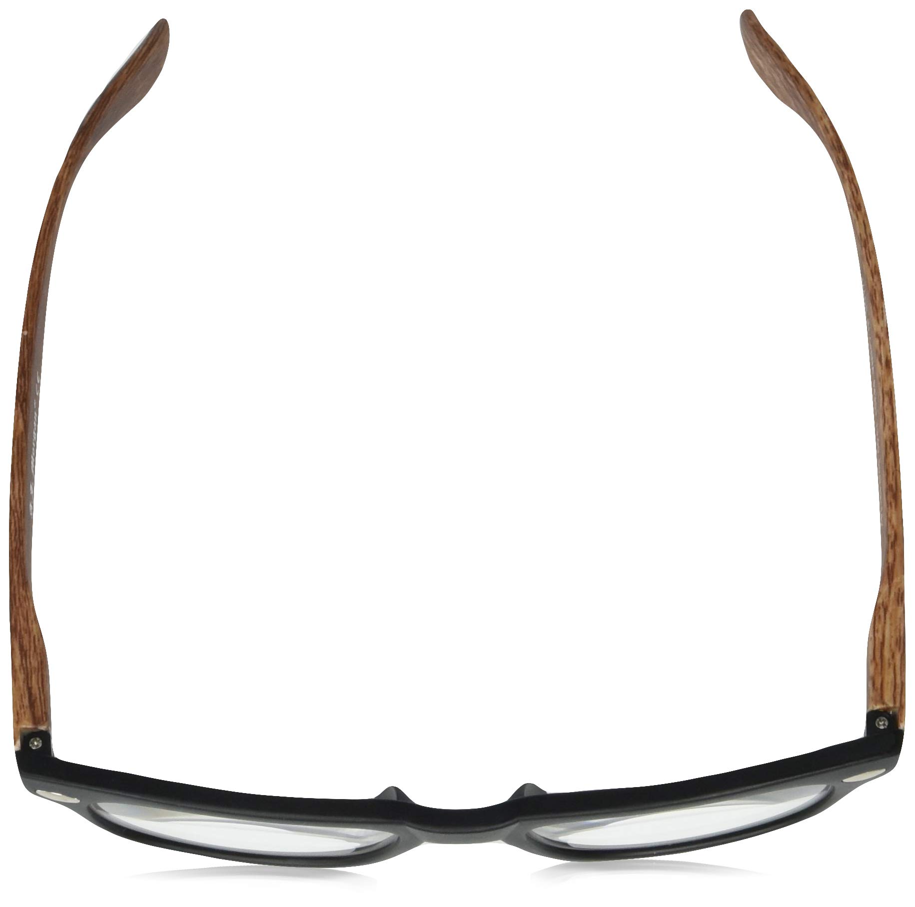 A.J. Morgan Woodpecker Reading Glasses - Square Frame Blue Light Blocking Readers for Men & Women - Perfect for Computer Work, Reading Books & Close-Up Tasks