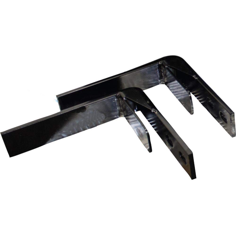 RAParts Universal Tool Box Mounting Brackets for Tractors, Trucks & Forestry Equipment - Heavy Duty Metal Toolbox Mount Kit for Pickup Trucks, Farm Tractors & Skidders (Perfect for Worksite Organization & Secure Storage)