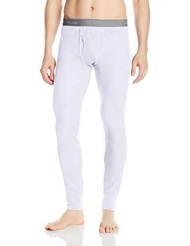 Fruit of the Loom Men's Premium Cotton Thermal Underwear Bottoms - Soft & Warm Winter Base Layer for Cold Weather, Work & Outdoor Activities