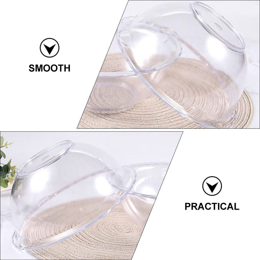 1pc Transparent Lace Wash Basin - Durable Portable Small Cleaning Basin for Dormitory, Home & Travel | Perfect for Face Washing, Makeup Removal & Handwashing
