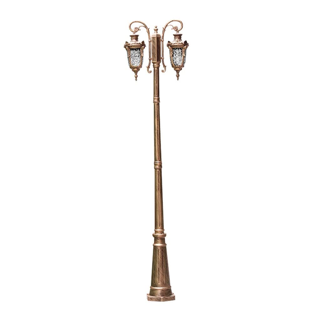 Modern Outdoor Lawn Light Floor Lamp - Waterproof E27 LED Garden Post Light for Patio, Porch, Villa & Street Decoration | Durable Pillar Lantern for Landscape, Pathway & Backyard Lighting