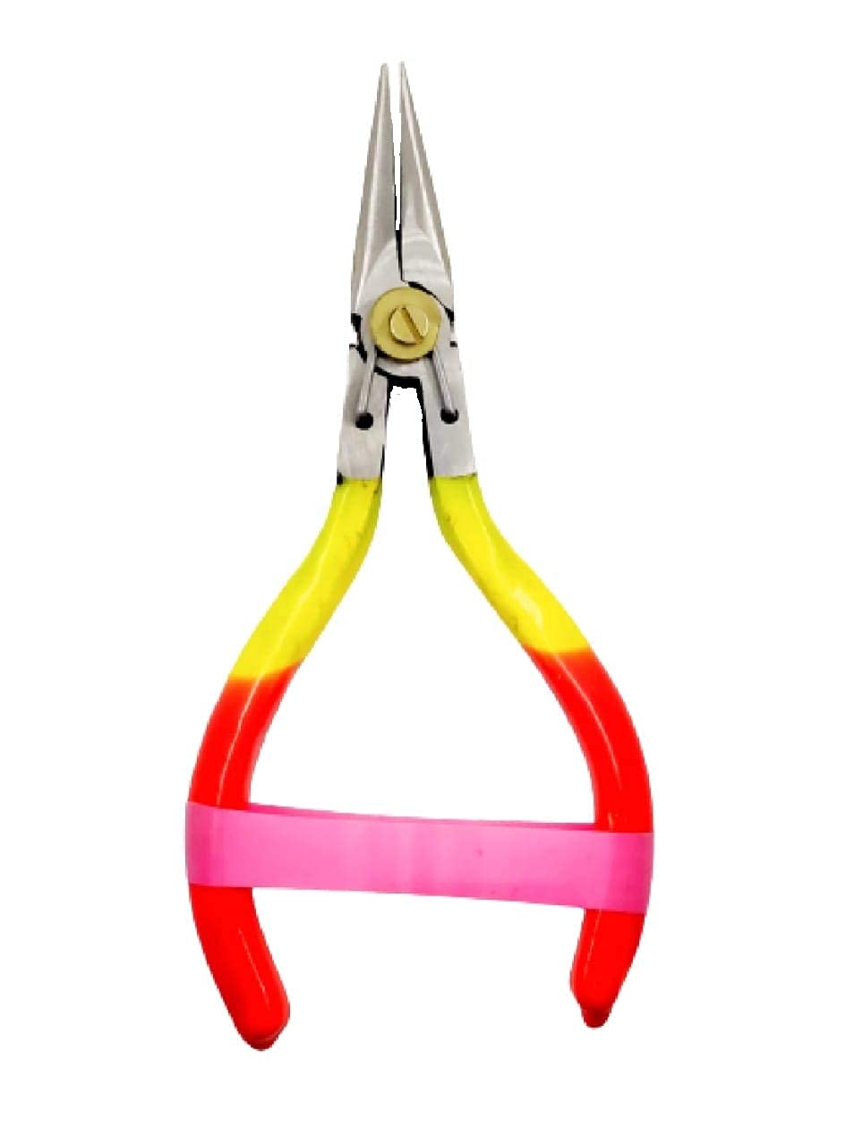 PILERMAN 3-Piece Silk Thread Jewelry Making Pliers Set - Professional Wire Cutters, Flat Nose & Round Nose Pliers for Beading, Crafting & DIY Jewelry Projects - Perfect for Bracelets, Necklaces & Earrings