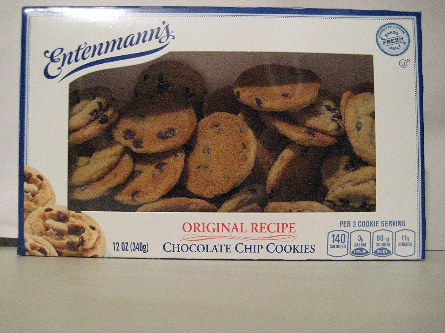 Entenmann's Bakery Bundle - All Butter Loaf Cake, Chocolate Chip Cookies, Assorted Donuts (12 Pack) & Frosted Chocolate Donuts | Perfect for Breakfast, Office Snacks & Family Gatherings