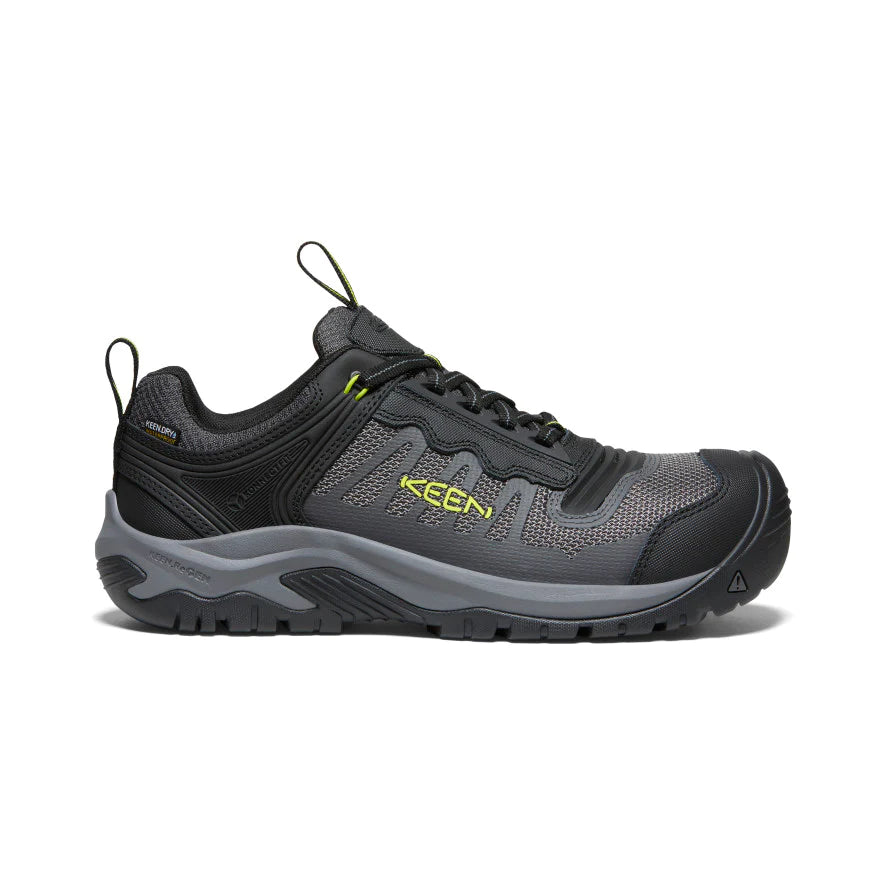 KEEN Men's Reno KBF Waterproof CSA Approved Work Sneakers - Slip Resistant Safety Shoes for Construction, Warehouse & Outdoor Work