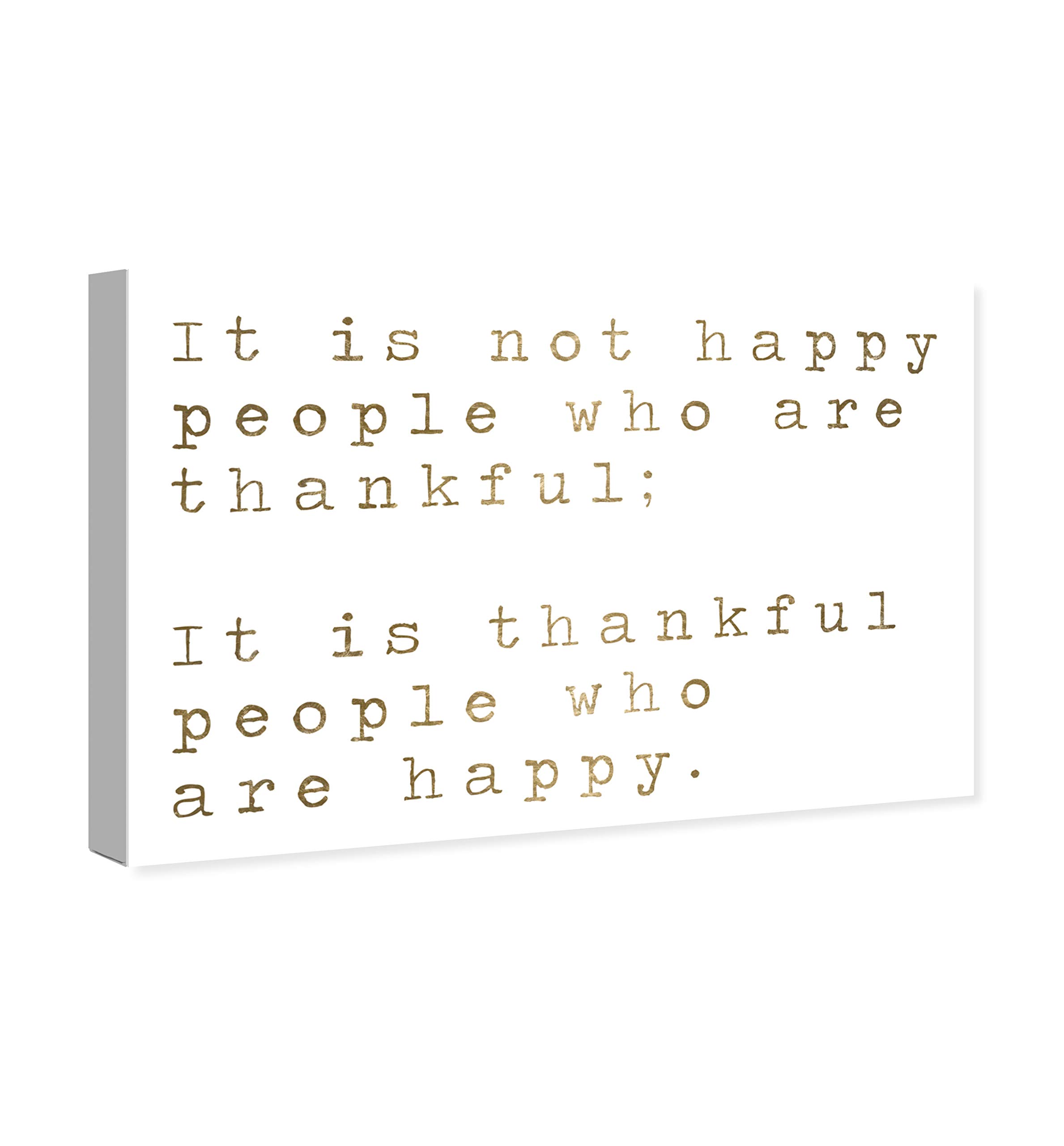 Oliver Gal Artist Co. Typography & Quotes Wall Art Canvas Print - 45