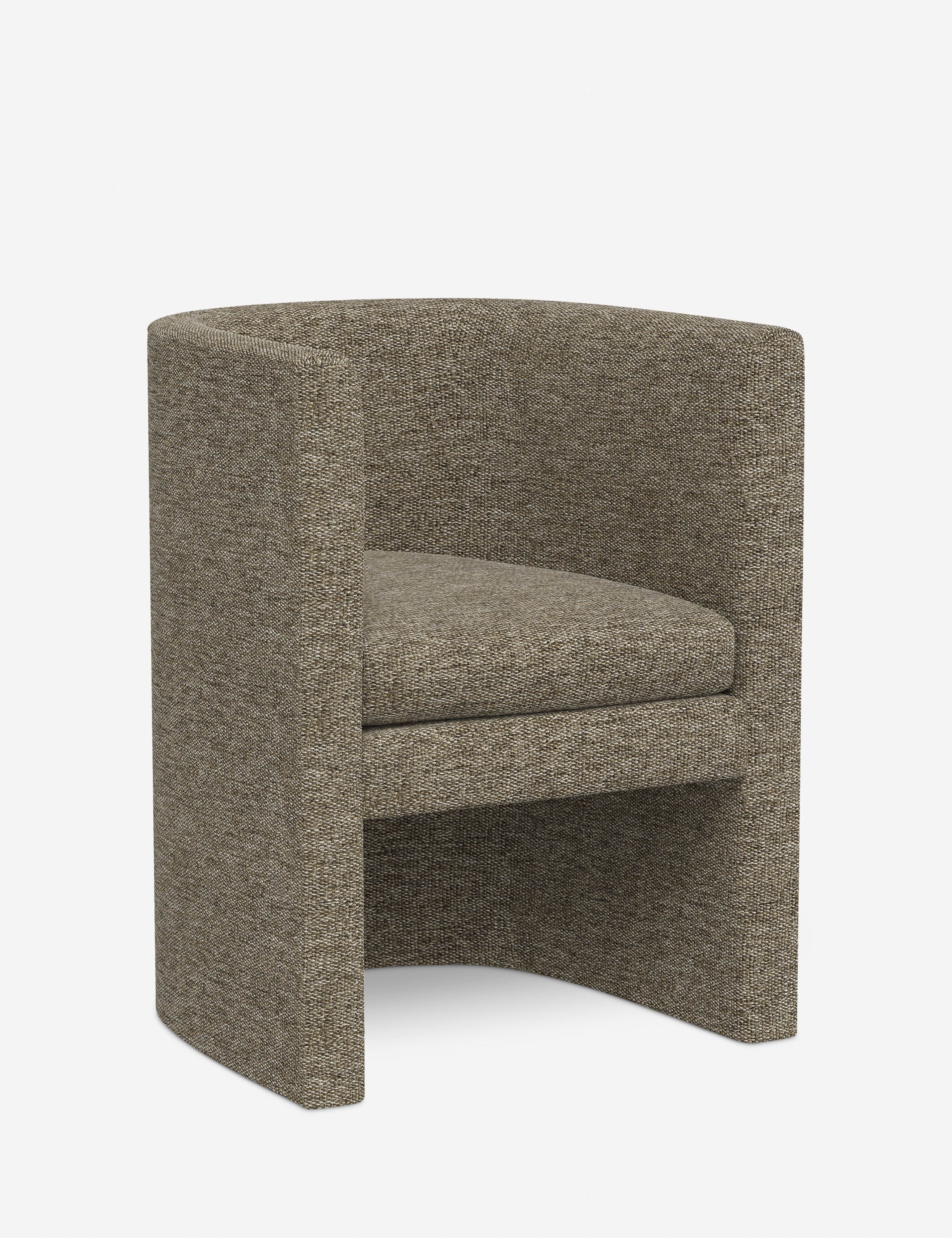 Enfield Dining Chair - Modern Wooden Dining Room Chair with Upholstered Seat - Perfect for Kitchen, Dining Room, and Home Office Use