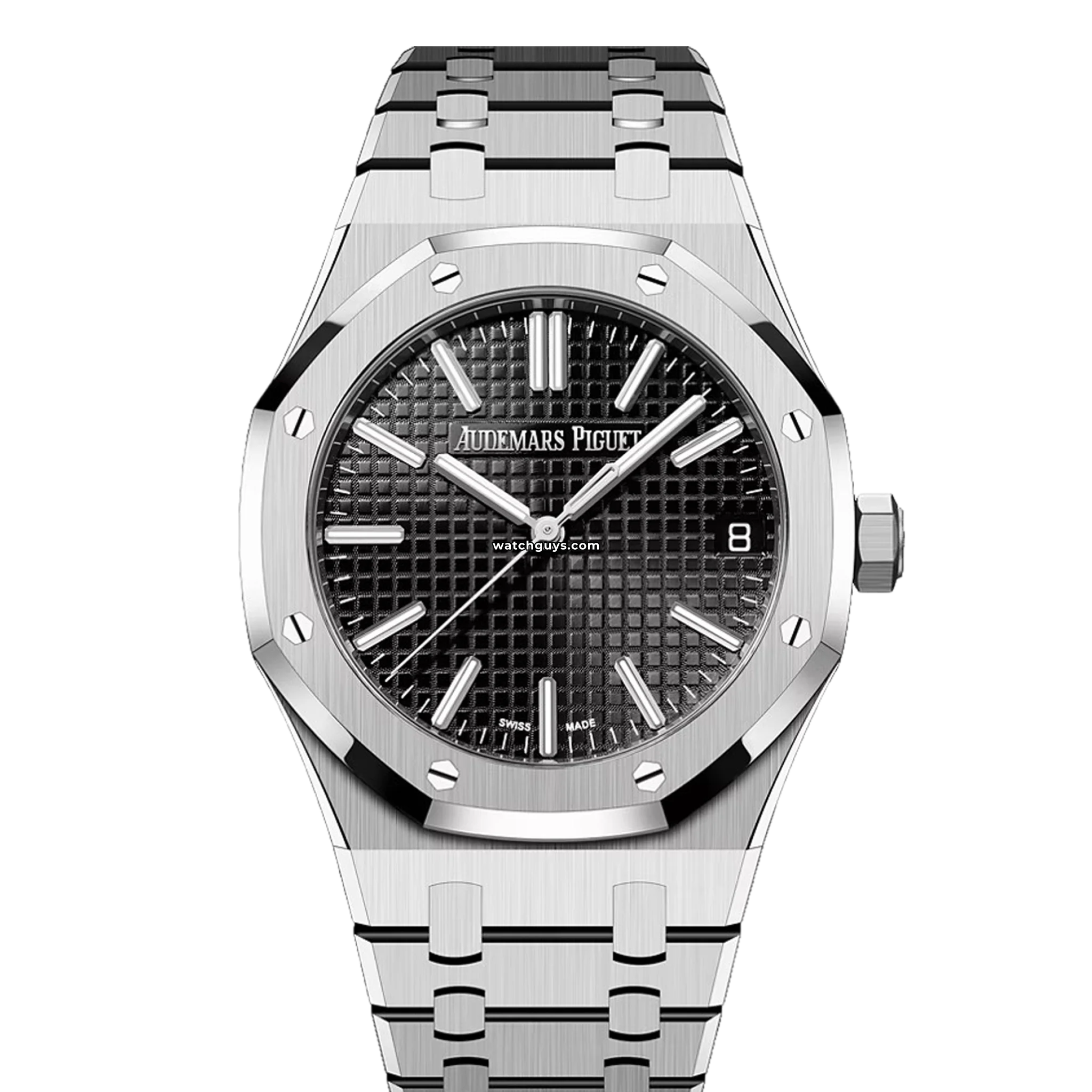 Audemars Piguet Royal Oak 15510ST.OO.1320ST.07 Black Stainless Steel Men's Watch - Luxury Timepiece for Business, Gala & Special Occasions
