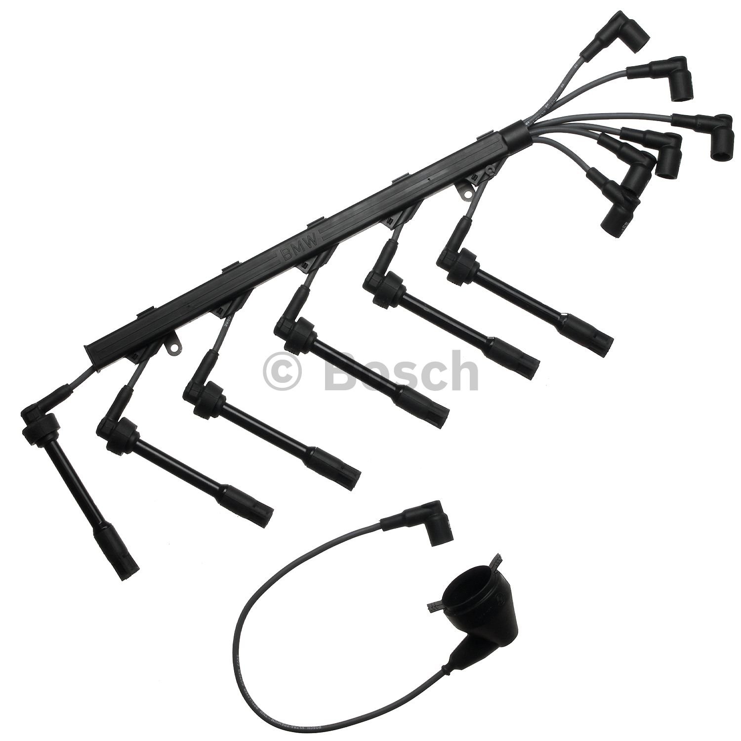 Bosch 09510 Premium Spark Plug Wire Set - High Performance Ignition Wires for Cars, Trucks & SUVs - Perfect for Engine Tune-Ups & Performance Upgrades