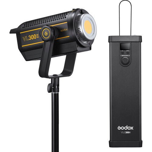 Godox VL300II 320W Daylight LED Monolight - Professional Continuous Lighting for Photography Studio, Video Production & YouTube Content Creation