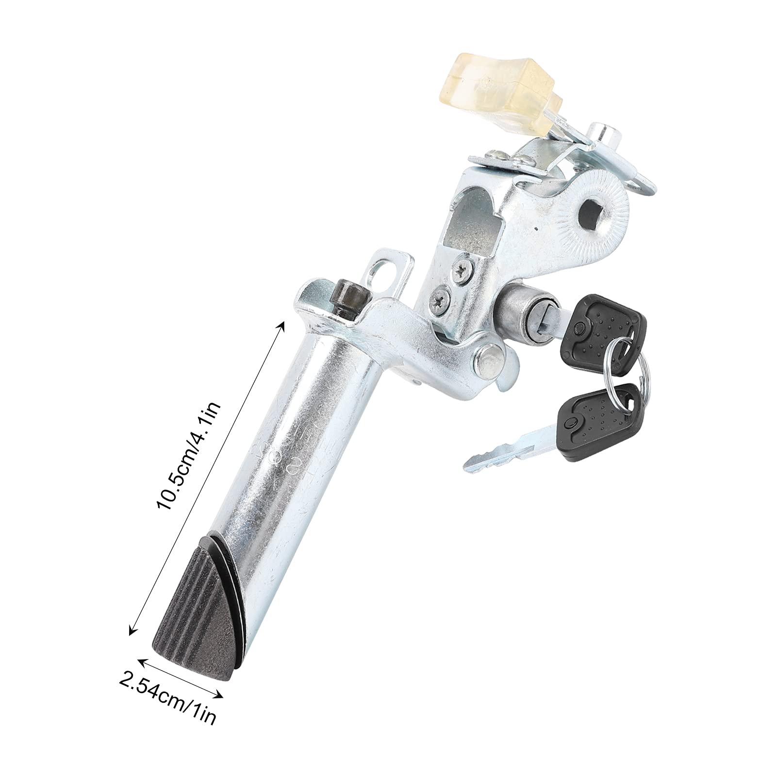 VBESTLIFE Electric Bike Seat Post - Adjustable Height Aluminum Alloy Folding Seatpost with Anti-Theft Key Lock | Perfect for Commuting, Mountain Biking & Urban Cycling Accessories