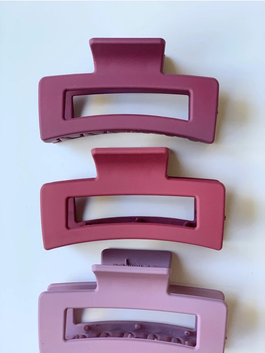 Medium Hair Claw Clip for Women - Strong Hold Hair Clips for Thick Hair - Perfect for Ponytails, Buns & Updos - Non-Slip Grip Hair Accessories for Daily Use, Workouts & Special Occasions