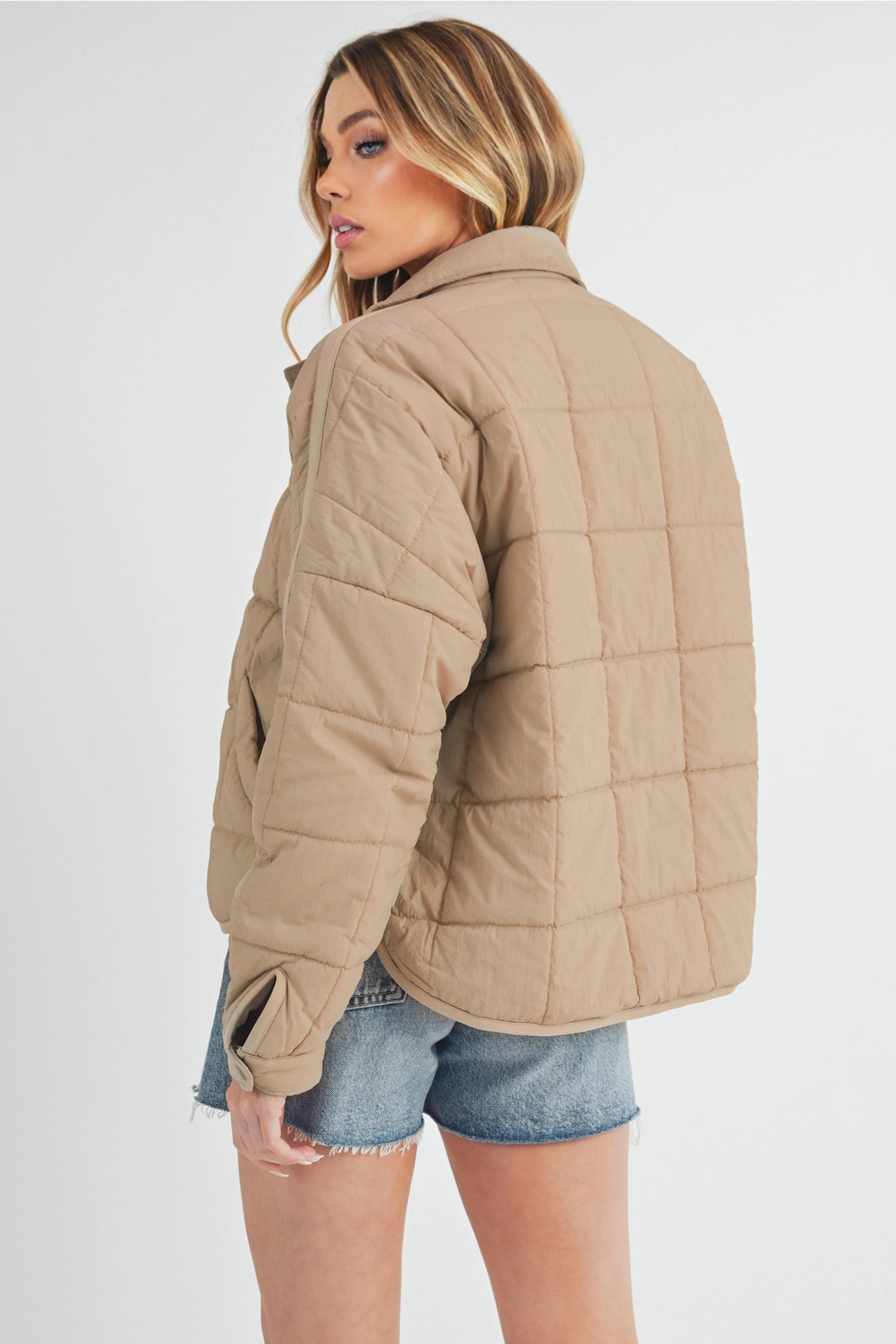 Women's Black Bebe Puffer Jacket - Lightweight Winter Coat for Cold Weather, Outdoor Activities & Casual Wear