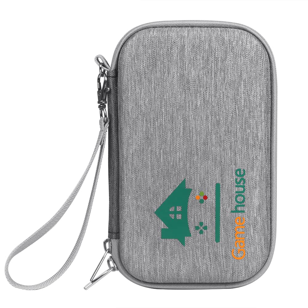 PINSO Pinson Travel Carrying Case for Backbone One Controller - Protective Storage with Extra Accessory Compartment (Gray) | Perfect for Gaming on the Go, Travel & Commuting