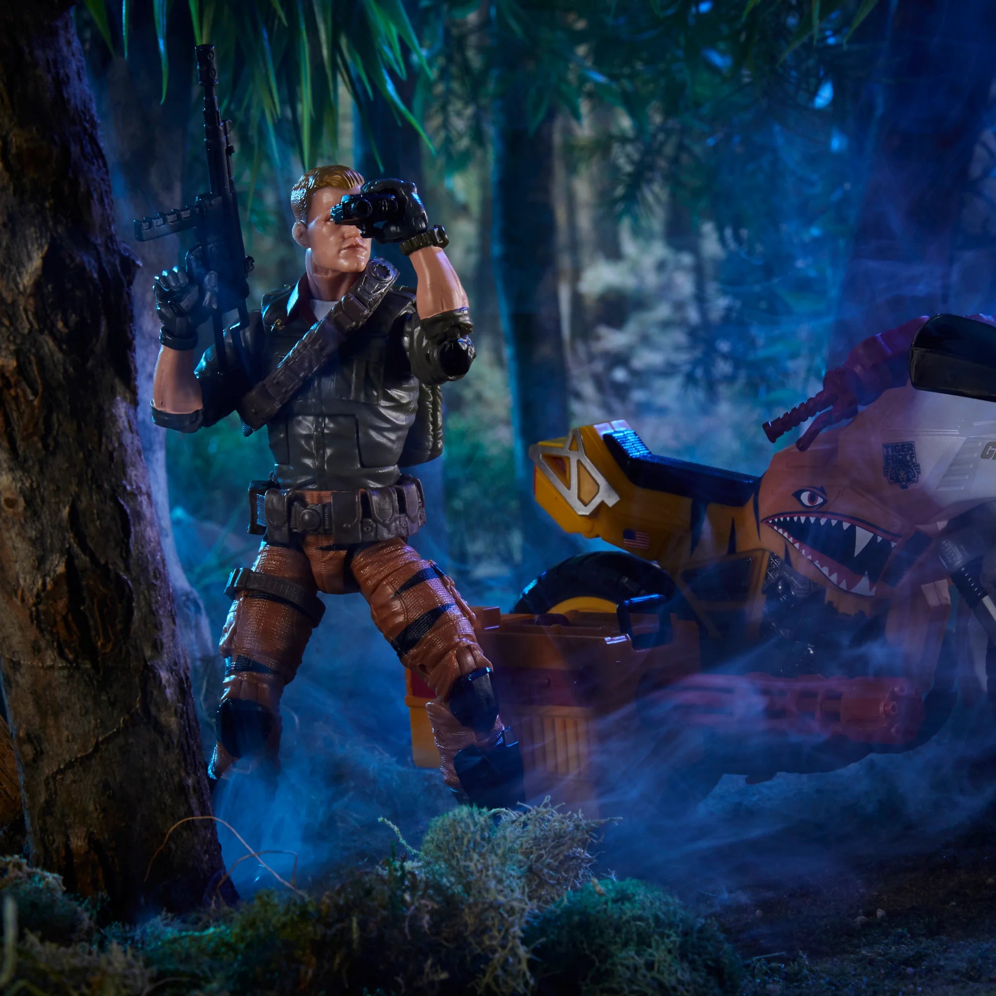G.I. Joe Classified Series Tiger Force Duke & RAM Action Figure Vehicle Set - Military Collectible Toy for Display & Play - Perfect for Collectors and Action Figure Enthusiasts