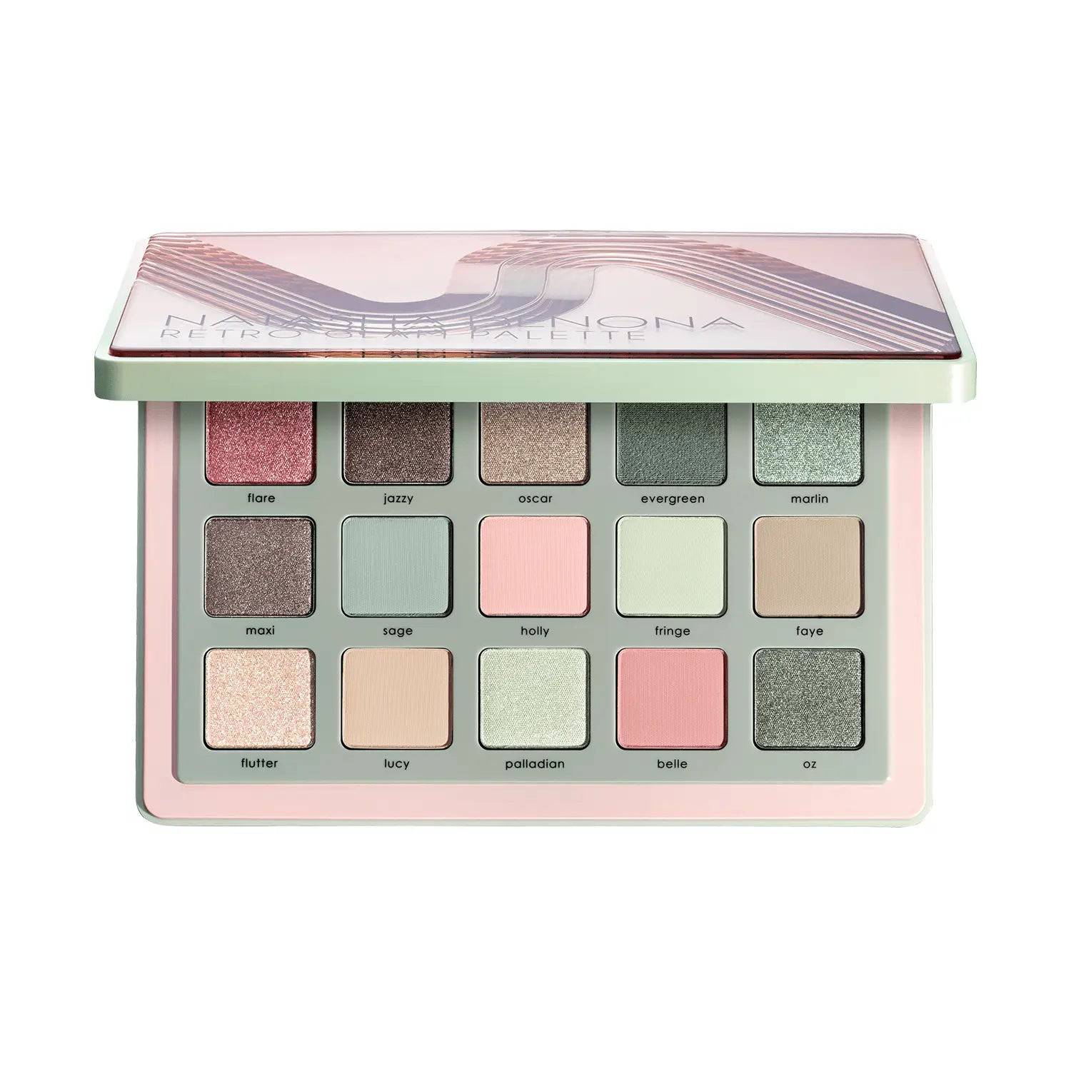 Vintage Glam Eyeshadow Palette - 12 Highly Pigmented Matte & Shimmer Shades for Smokey & Natural Looks - Perfect for Parties, Weddings & Everyday Makeup