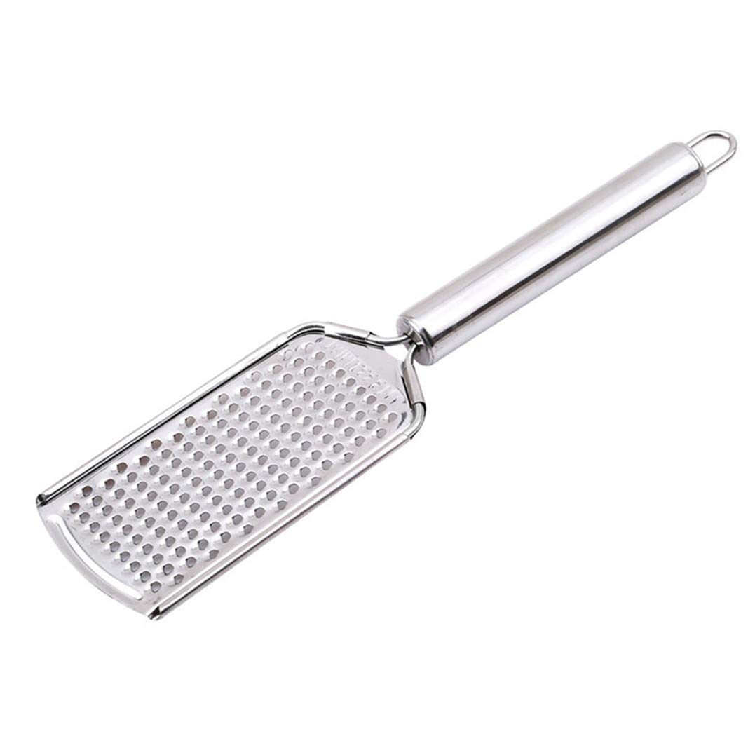 Premium Stainless Steel Handheld Grater - Multi-Functional Vegetable Slicer for Potato, Radish, Onion & Carrot | Manual Fruit Zester & Cheese Grater | Perfect for Kitchen, Camping & Meal Prep