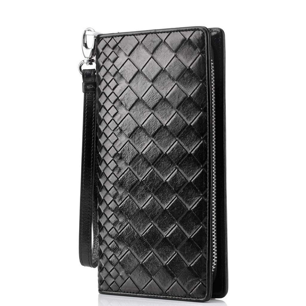Luxury Genuine Leather Women's Clutch Wallet - Large Capacity Card Holder & Organizer with RFID Blocking - Perfect for Parties, Travel, and Everyday Use