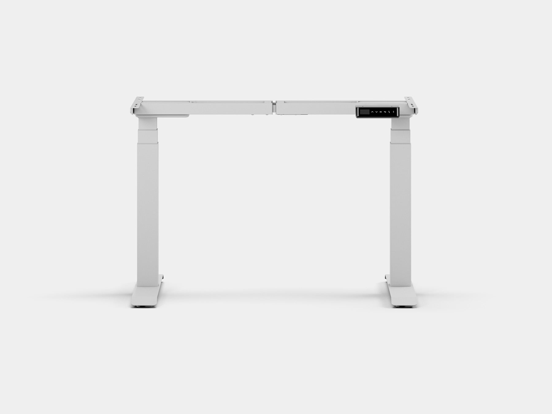Adjustable Height Standing Desk Frame - Electric Sit Stand Desk Converter with Touch Panel Control for Home & Office Workspace - Ergonomic Workstation Solution for Back Pain Relief & Productivity Boost
