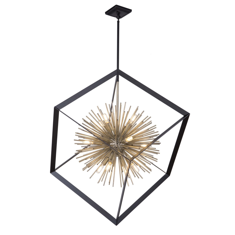 Elegant Carrasco Crystal Chandelier - Modern Luxury Ceiling Light Fixture for Dining Room, Living Room & Bedroom Decor | Energy Efficient LED Lighting | Perfect for Home, Hotel & Wedding Venue Decoration