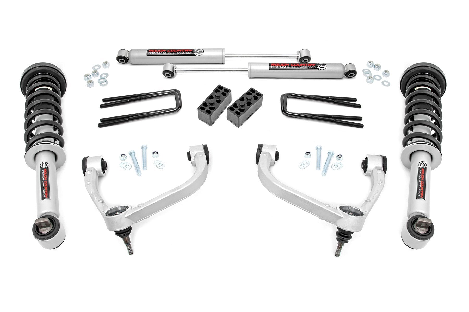 3 Inch Lift Kit for Ford F-150 4WD (2014-2020) - Heavy Duty N3 Struts | Part #54531 | Off-Road Suspension Upgrade for Enhanced Ground Clearance & Towing