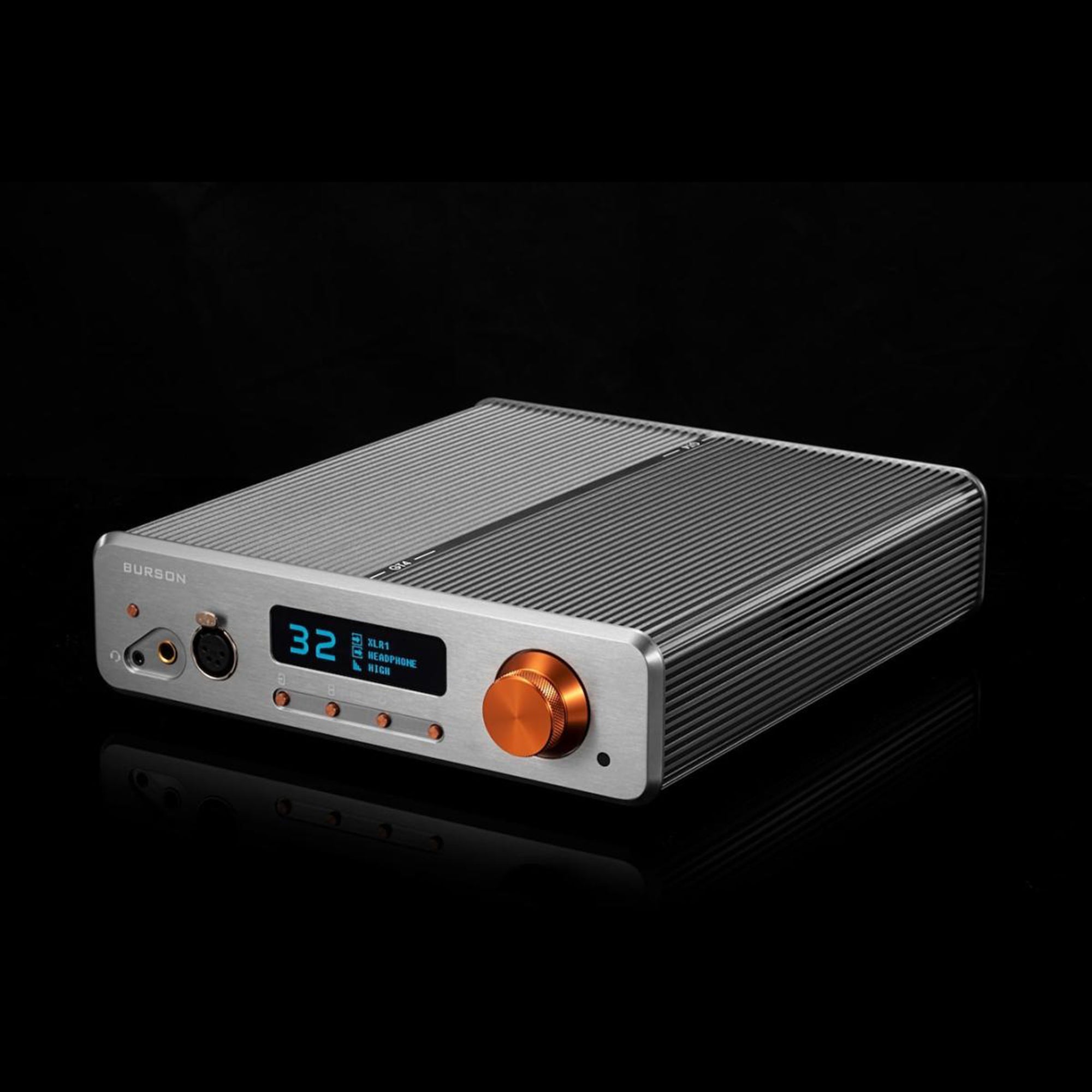 Burson Audio Soloist GT4 High-Performance Headphone Amplifier - Premium Audiophile Sound for Home & Studio Use