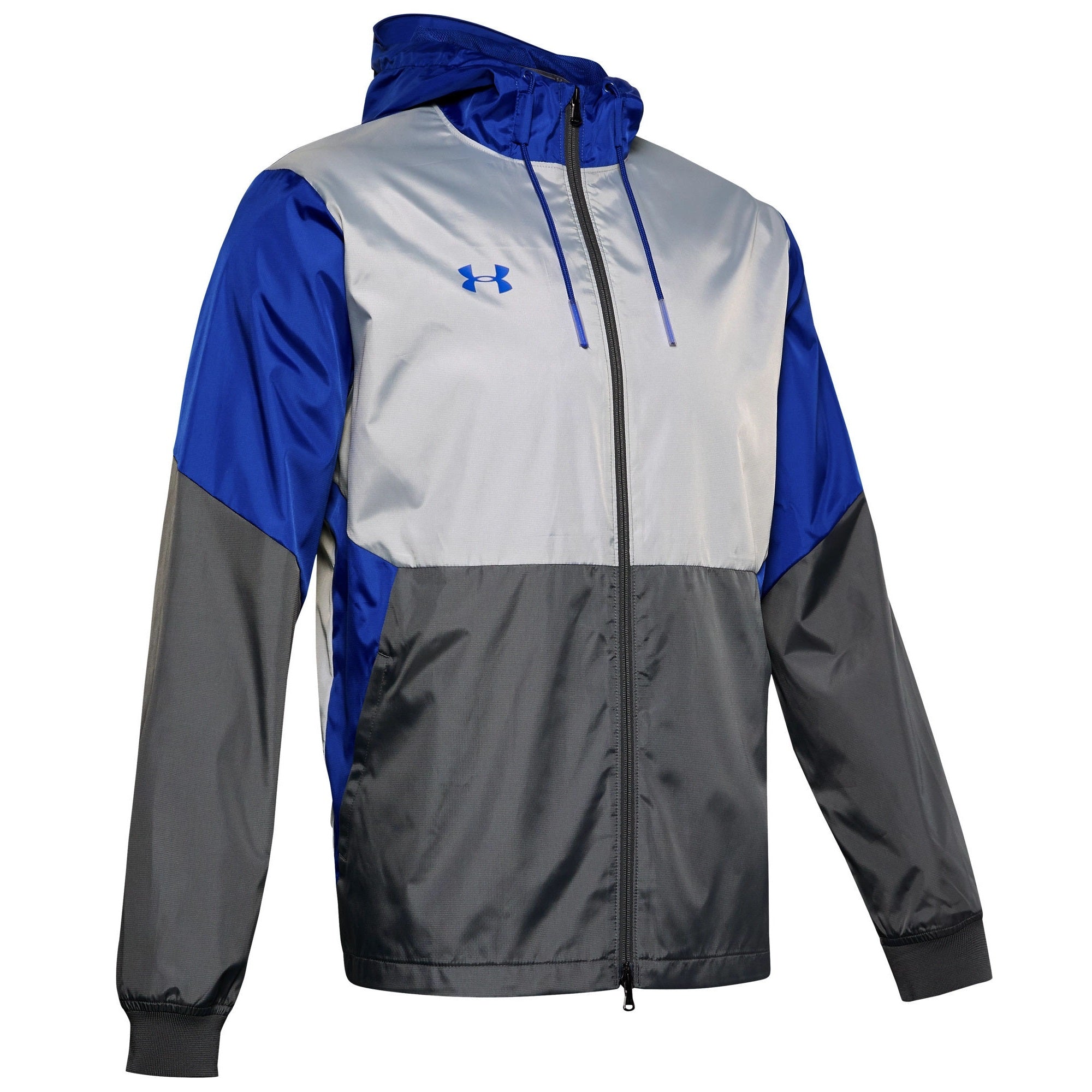 Men's Team Legacy Windbreaker Jacket - Lightweight Water-Resistant Outdoor Sports Coat for Running, Hiking & Casual Wear