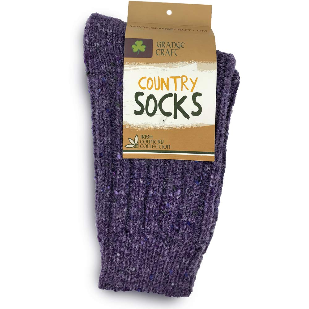 Premium Irish Wool Socks for Women & Men - Warm & Durable for Outdoor Adventures