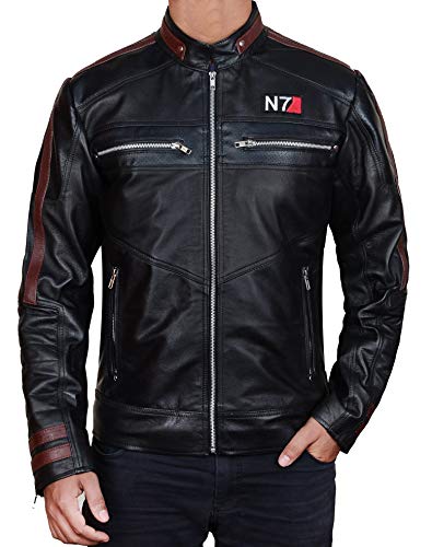 N7 Black Faux Leather Jacket ( 2 )