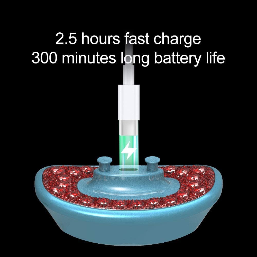 Electric Lip Plumper with LED Light Therapy - Automatic Lip Enhancer for Natural Fuller Lips | Beauty Tool for Bigger, Sexier Lips | Perfect for Home Use & Professional Makeup