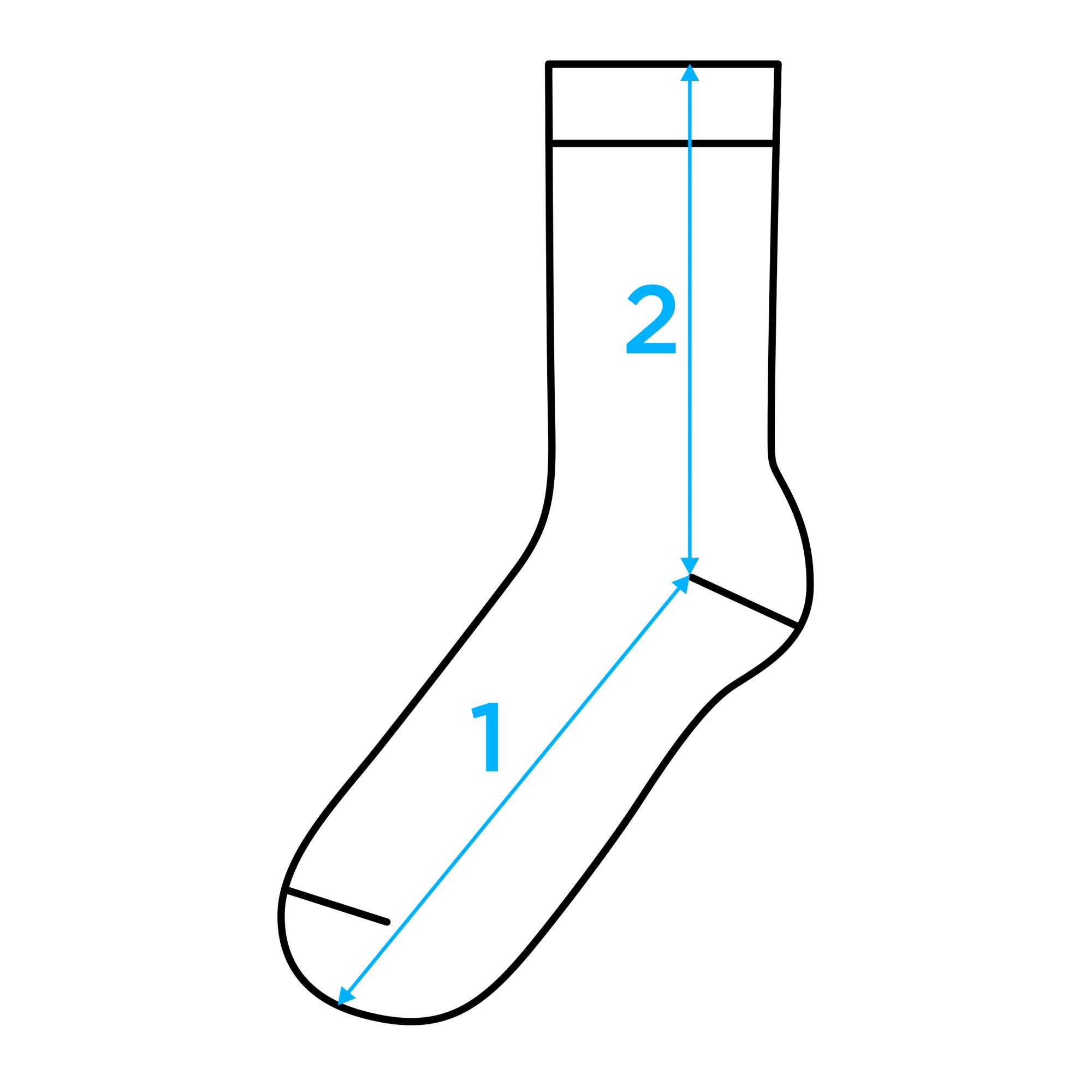 FC Glu Sock White - Comfortable Diabetic Socks for Women & Men - Perfect for Daily Wear, Workout & Travel
