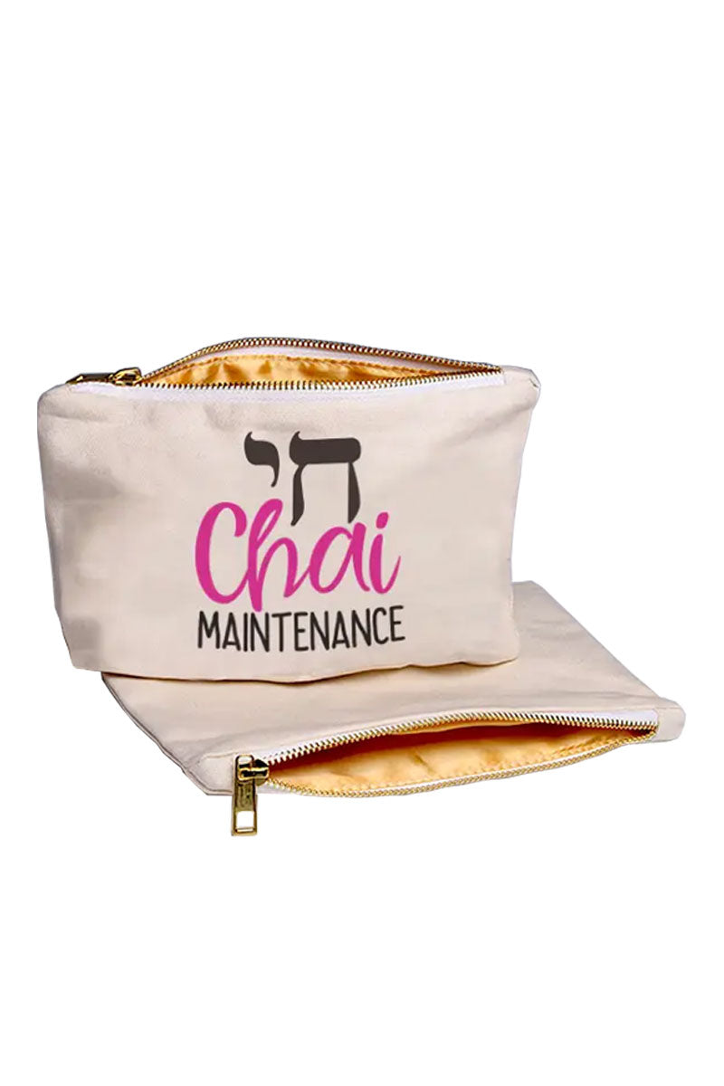 Premium Chai Tea Maintenance Kit - Large Storage Pouch for Loose Leaf Tea Accessories | Perfect for Tea Lovers, Home Brewing & Travel Use