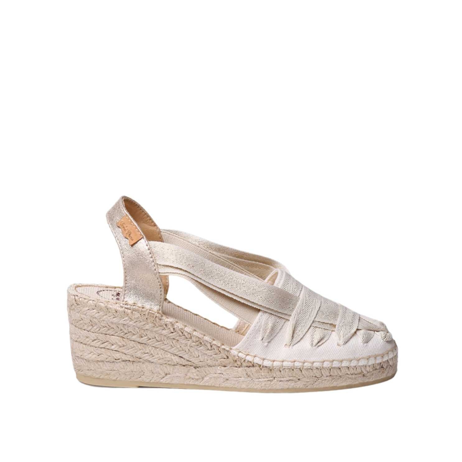 Women's Multicolor Cotton Blend Wedge Espadrilles - Comfortable Summer Casual Shoes for Beach, Vacation & Outdoor Activities
