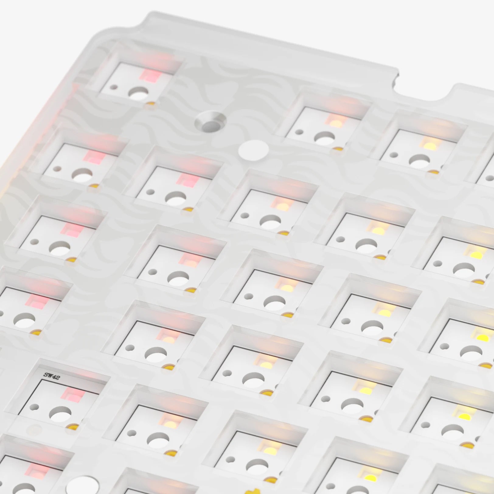 GMMK 3 Mechanical Keyboard Switch Plates - Compatible with GMMK 3 60% 65% 75% Layouts - Aluminum Steel PC Material - Perfect for Gaming Typing & Custom Keyboard Builds