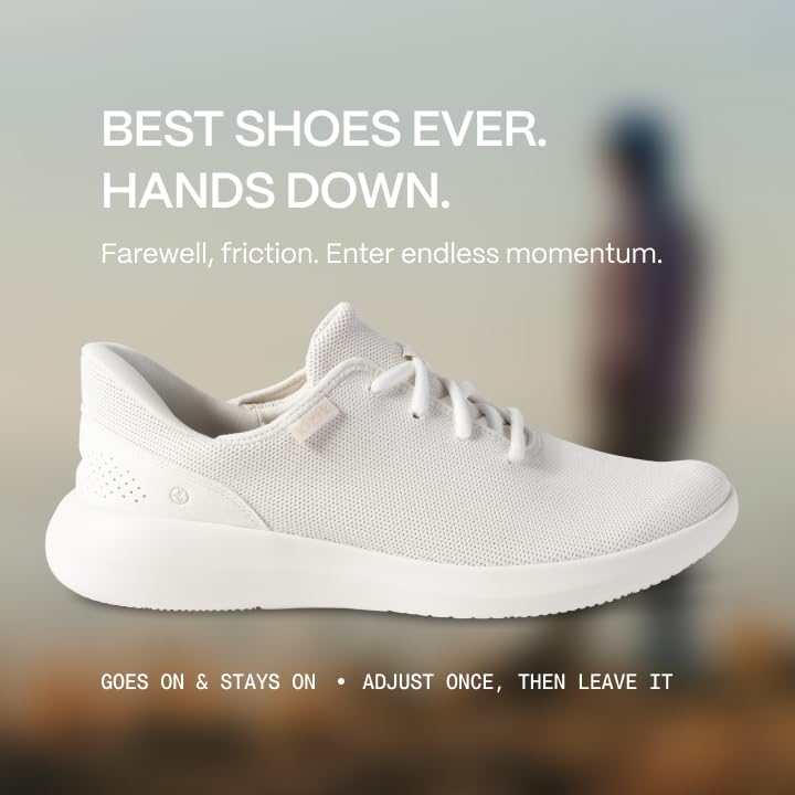 Kizik Madrid Slip On Sneakers for Men & Women - Breathable Eco-Knit Comfort Walking Shoes | Orthopedic Support for Elderly | Lightweight Travel & Athleisure Shoes for Daily Wear, Workout & Outdoor Activities