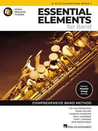 Essential Elements for Band – Eb Alto Saxophone Book 1 with EEi | Comprehensive Band Method Book for Beginners | Perfect for School Bands, Private Lessons & Home Practice