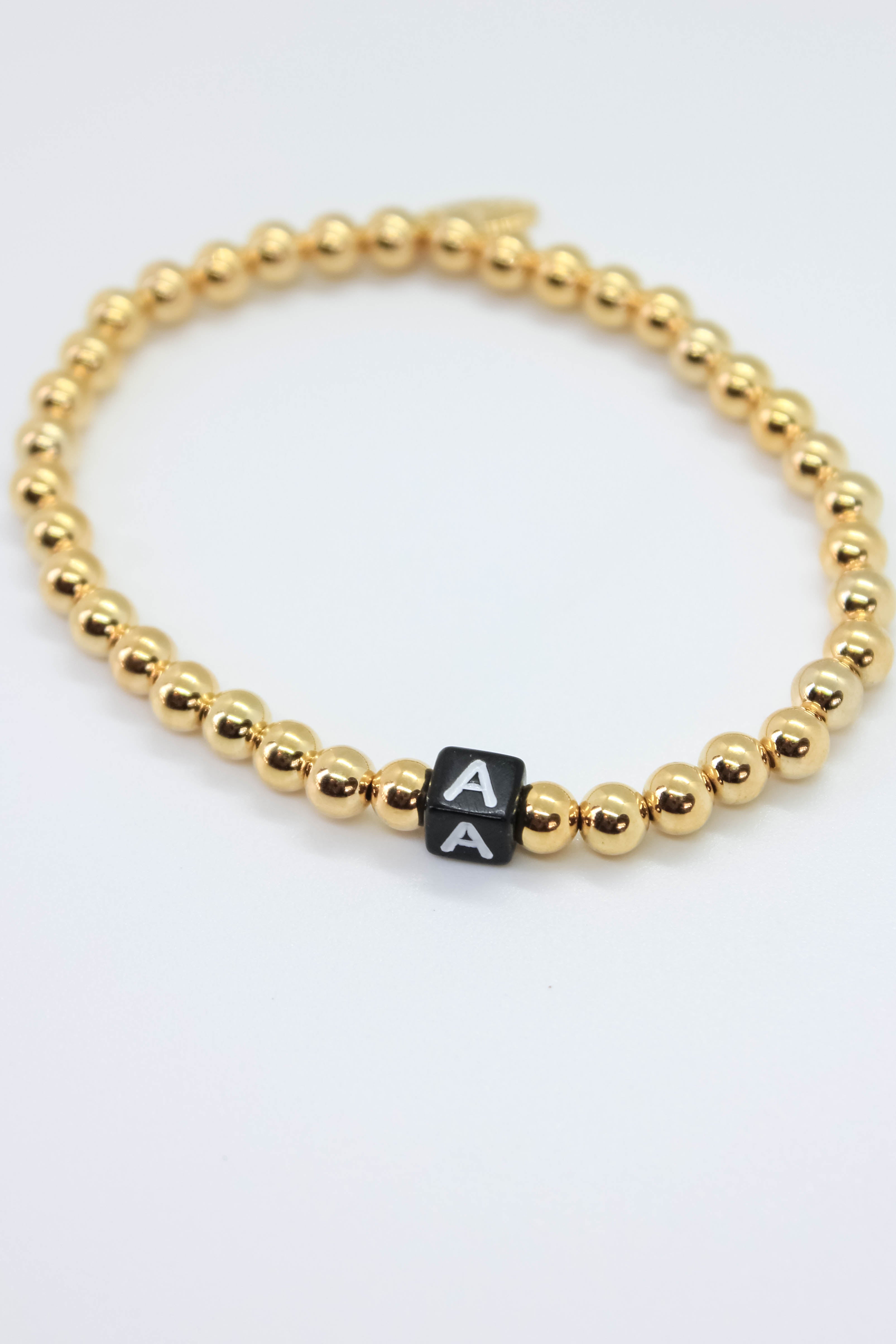 Personalized Alphabet Monogram Bracelet for Women - Custom Initial Letter Jewelry Gift for Her - Perfect for Birthdays, Anniversaries & Everyday Wear