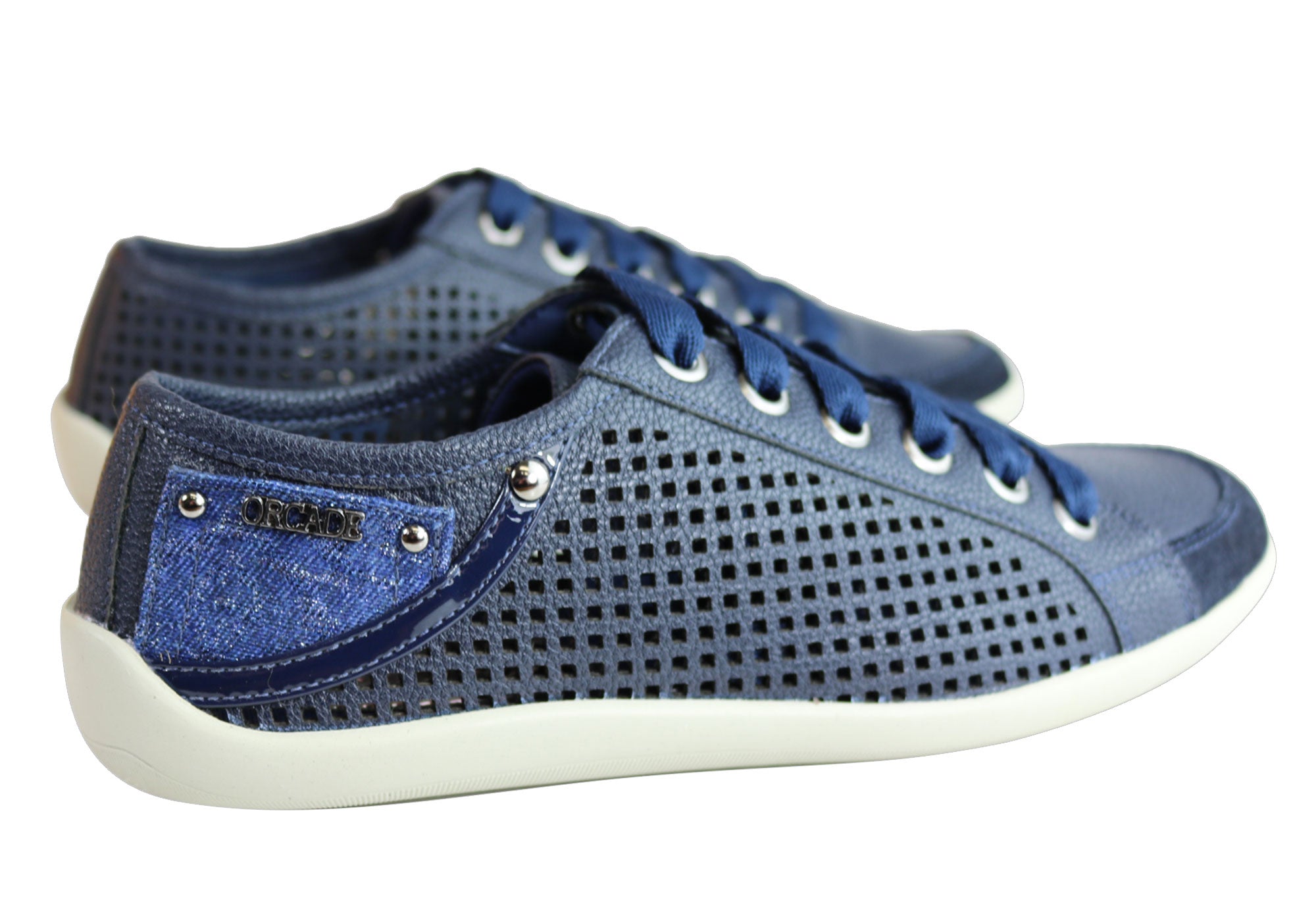 Orcade Jemma Women's Comfortable Lace-Up Casual Shoes - Breathable Walking Shoes Made in Brazil - Perfect for Work, Travel & Everyday Wear