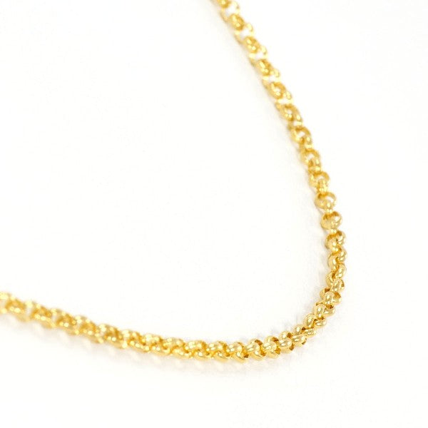 24K Yellow Gold Necklace for Women - Elegant 18 Inch Solid Gold Chain Jewelry - Perfect for Gifts, Anniversaries, Weddings & Special Occasions