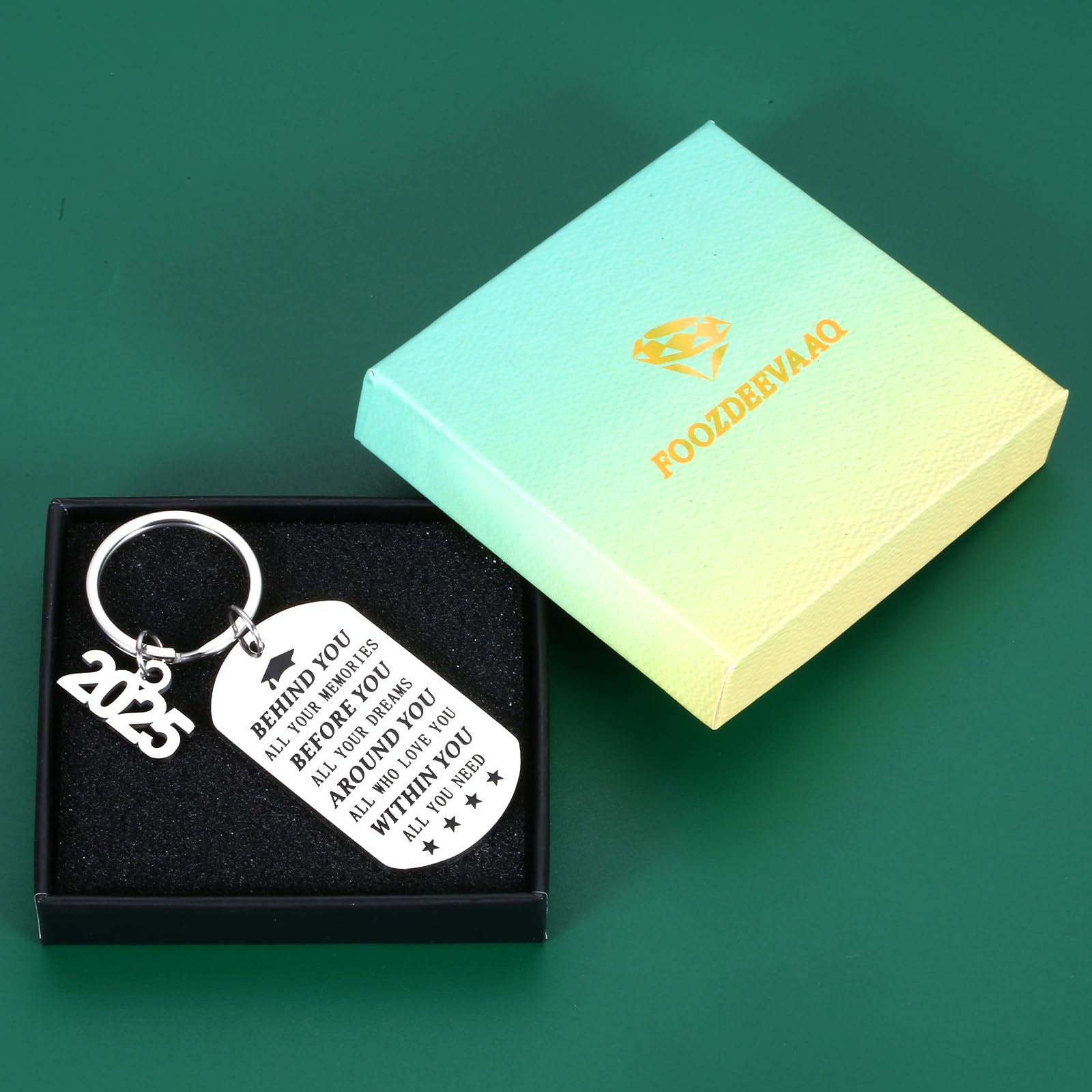 2025 Graduation Gifts for Him & Her - Bulk Class of 2025 Keychains - Perfect High School & College Graduation Present - Ideal for Last Day of School Celebrations, Senior Year Memories & Commencement Gifts