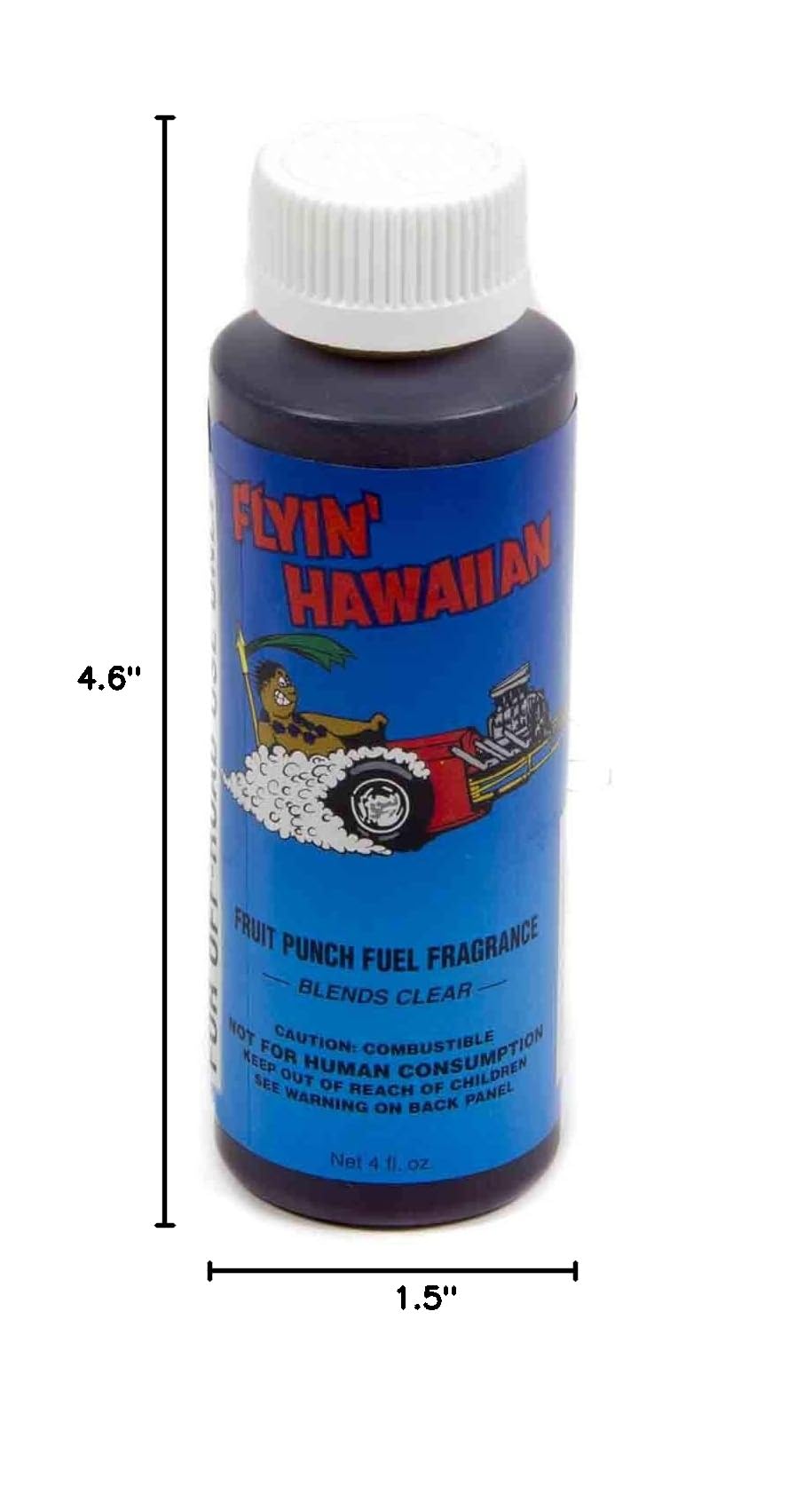 Allstar Performance Fuel Fragrance - Fruit Punch Scent, 4 oz Bottle for Cars & Motorcycles | Long-Lasting Air Freshener for Vehicles & Garages