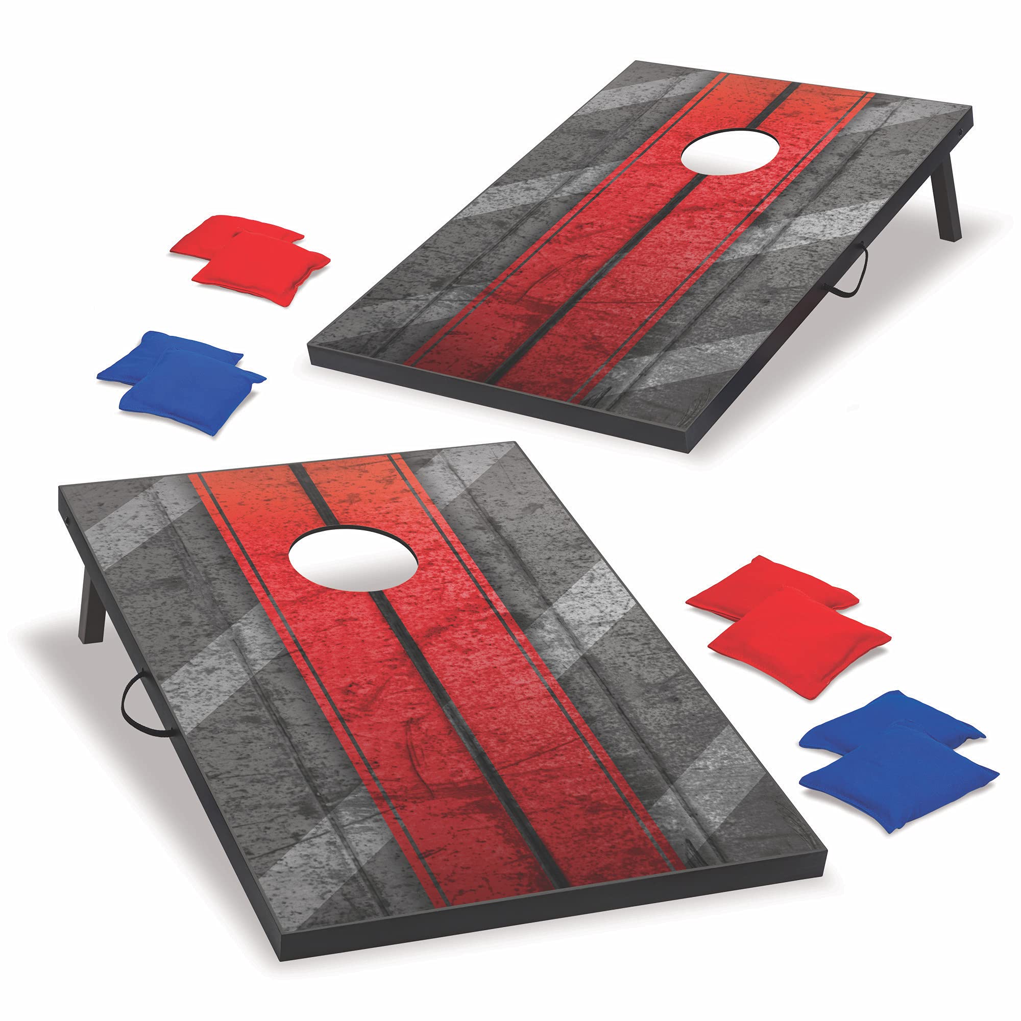 Premium Wild Sports Outdoor Game Set - 2' x 3' Tailgate-Approved MDF Wood Board with All-Weather Bean Bags - Perfect for Backyard, Beach, Park & Tailgate Parties - Fun Lawn Games for Adults & Family Gatherings