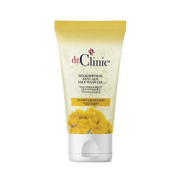 Helichrysum Anti-Aging Face Wash Gel - Natural Skincare for Youthful Glow | Perfect for Daily Cleansing & Anti-Wrinkle Routine