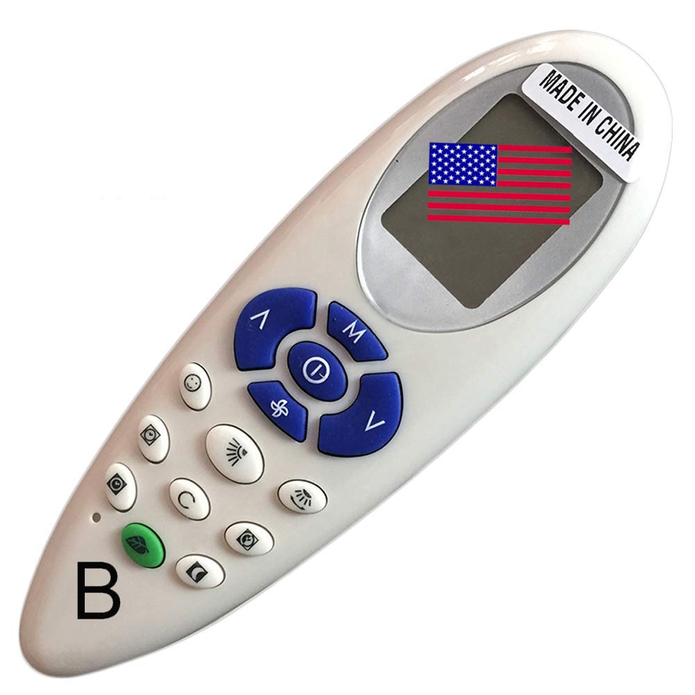 CHOUBENBEN Replacement Carrier AC Remote Control - Compatible with Carrier Air Conditioners | Perfect for Home, Office & Hotel Use
