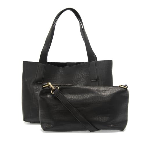 Joy Susan Lottie Medium Tote Bag for Women - Stylish Canvas Shoulder Bag with Zipper Closure - Perfect for Work, Travel & Shopping
