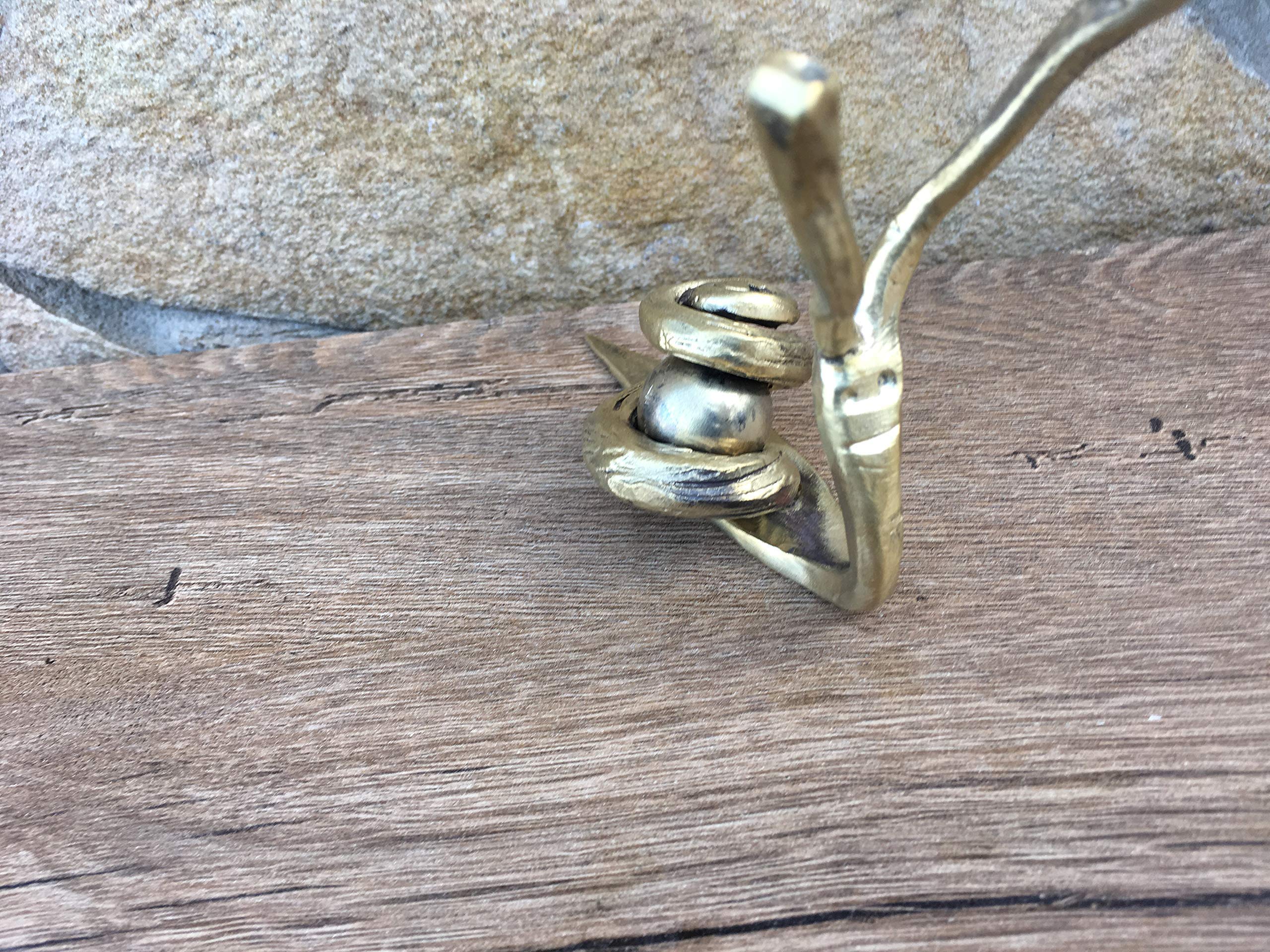 Handcrafted Bronze Snail Sculpture - Unique 8th & 19th Anniversary Gift for Couples - Elegant Bronze Home Decor for Him & Her - Perfect for Wedding Anniversaries, Housewarming, and Office Desk Decor