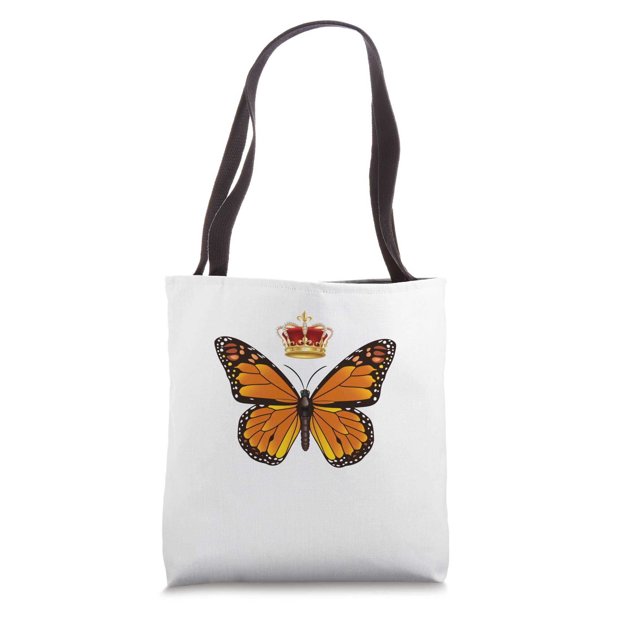 Butterfly Lote Bag - Monarch Crown Design for Nature Lovers | Picnic & Beach Day