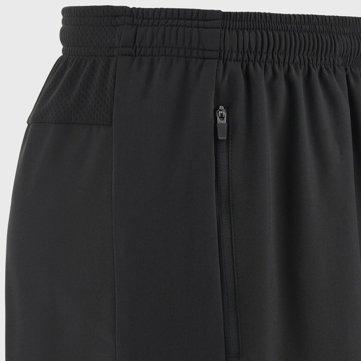 Macron Barbarians Rugby Training Bermuda Shorts - Black | Men's Athletic Shorts for Rugby, Gym & Casual Wear